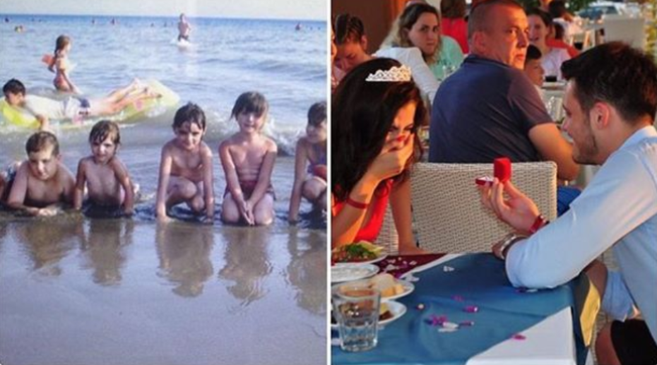 Fate! This Guy Saw Himself in One of His Fiancé’s Childhood Photos…Taken 10 Years Before They Met
