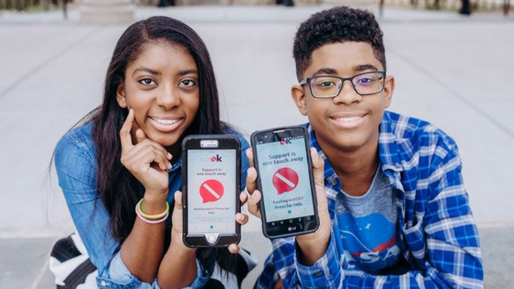 After Surviving a Suicide Attempt, This Teen Created the NotOK App to Alert Your Friends When You Need Help