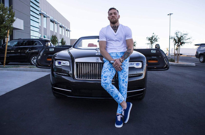 There is something more astonishing than Conor McGregor: his collection of cars