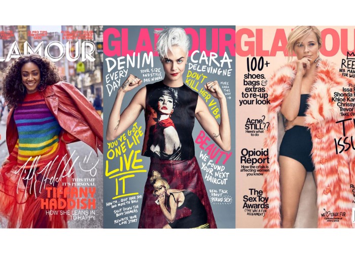 Glamour Us Stopt Met Print