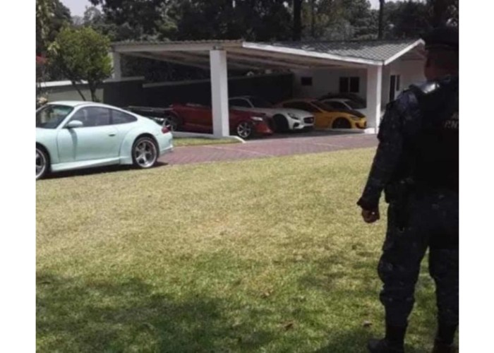 Incautan autos de lujo en Guatemala a una red del Cártel del Golfo