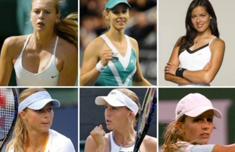 Las 10 jugadoras más hermosas en las canchas de tenis