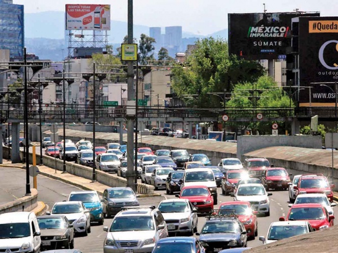 Registran más tránsito de autos particulares en la CDMX