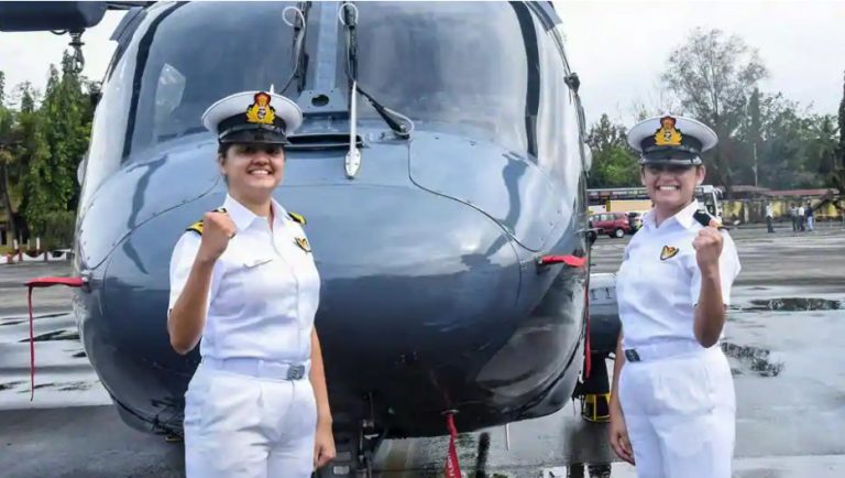 In a first, 2 women officers to operate helicopters from Indian Navy warships